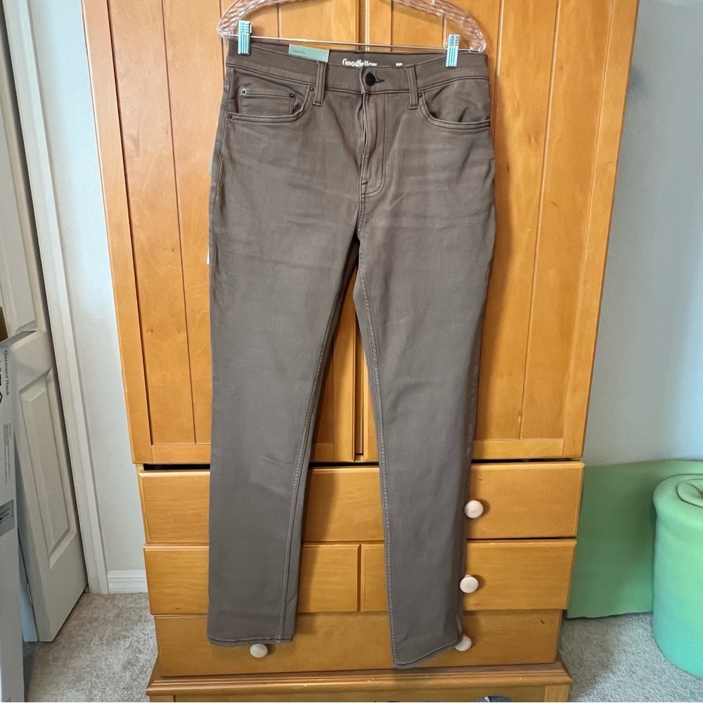 Goodfellow & Co Slim Fit Brown Jeans Size 32x34 NWT